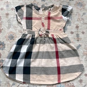Burberry baby girl dress